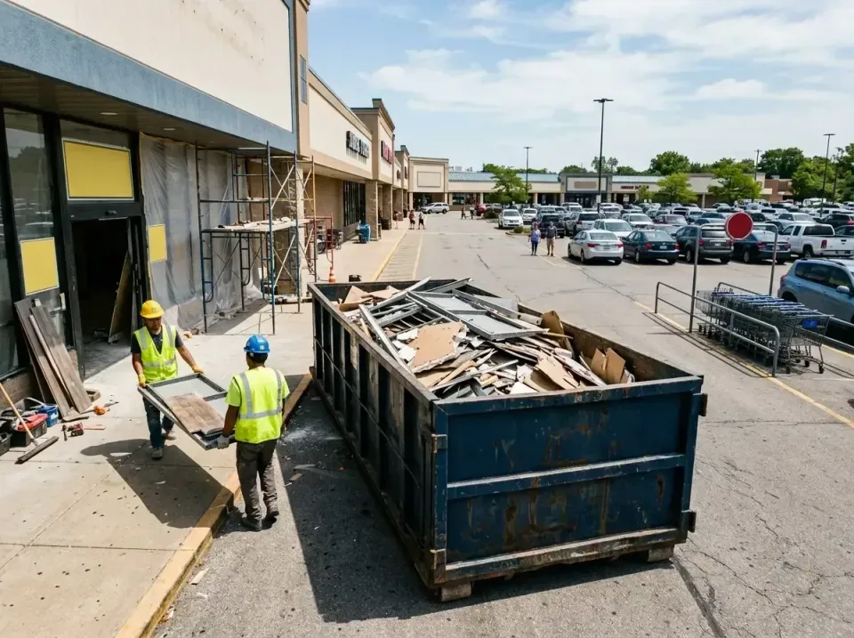 retail-store-renovation-debris-003 — frequently asked questions, Roll-off Dumpster Rentals in Spring Mount, PA